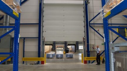Liquid retaining doors - Vivochem - Protec Industrial Doors