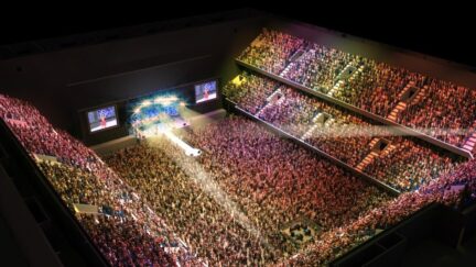 Concert in de Ziggo Dome - Topakoestiek - Akoestisch adviseur - Akoestisch verslag - Roze ruis