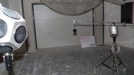 Akustische Türen ISO-717 geprüft und zertifiziert Rw 54 dB - EN ISO 10140-3