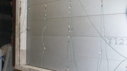 The EI fire resistance test - thermal; Tested EI1 60 minutes - EI 90 minutes