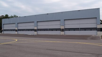 Grote inbraakwerende overhead deuren RC6 weerstandsklasse 6