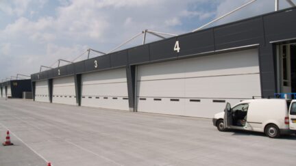 Maximum security doors - Army base - Air force